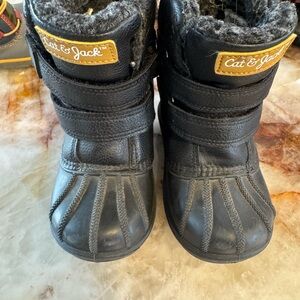 Target Gray Faux Fur Boots